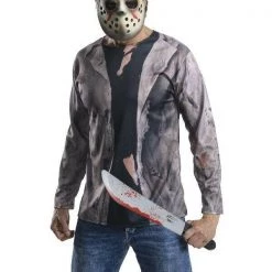 Rubie's Jason Vorhees Friday The 13th Deluxe Halloween Men's Costume Halloween Costumes