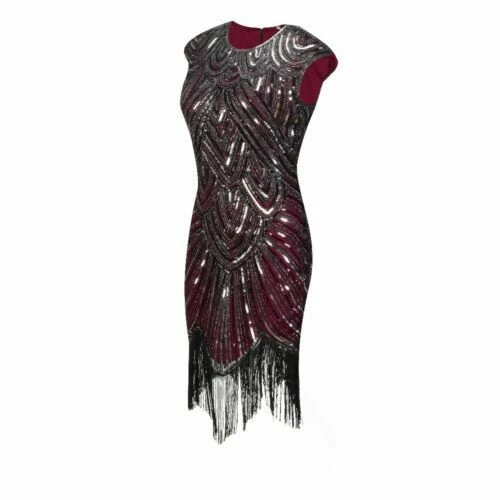 AliExpress 1920s Great Gatsby Flapper Dress Beads & Sequins Charleston Roaring 20s Vintage 11 AliExpress 1920s Great Gatsby Flapper Dress Beads & Sequins Charleston Roaring 20s Vintage