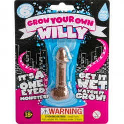 Forum Grow Your Own Penis Pecker Willy Add Water Grows 6 Times Its Size Black White
