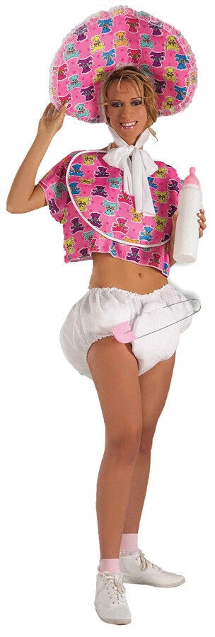 Morris Costumes Funny Baby Blue Pink Ladies Mens Costume Kit 2 Morris Costumes Funny Baby Blue Pink Ladies Mens Costume Kit