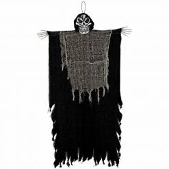 Balloon Agencies Halloween Props/Decoration Black White 48 Inches Hanging Reaper Halloween Decoration Horror Party Prop