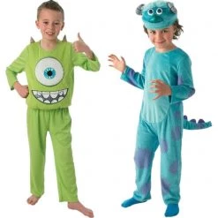 Rubie's Costumes Monsters Inc Mike Wazowski And Sully Deluxe Book Week Halloween Boys Costume