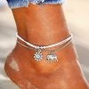 AliExpress Boho Silver Elephant Ladies Anklet