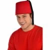Balloon Agencies Burgundy Fez Adult Costume Hat Costume Accessories