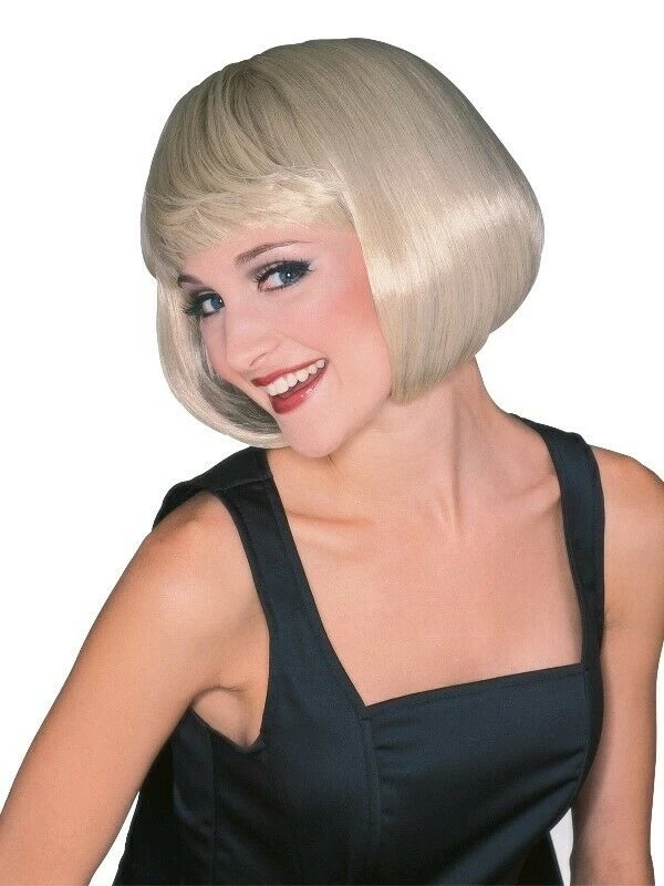 Rubie's Wigs Supermodel Bob Shape Hollywood Actress Starlet Ladies Costume Wig 3 Rubie's Wigs Supermodel Bob Shape Hollywood Actress Starlet Ladies Costume Wig