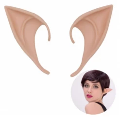 JD Party Costume Accessories Fake False Pixie Elf Fairy Hobbit Pointed Long Ears Tips Cover 10cm Tall