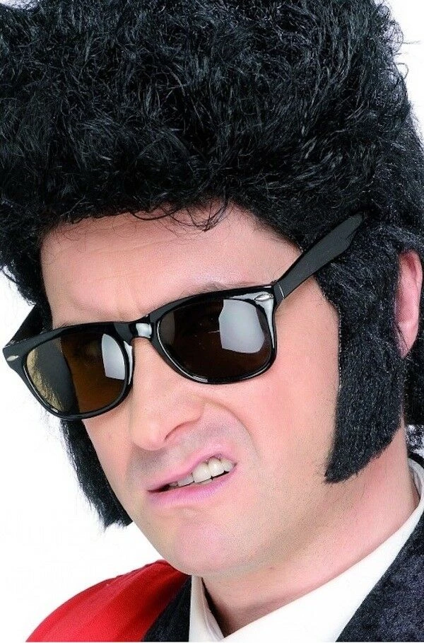 Smiffys Costume Accessories Elvis Blues Brothers Teddy Boy 60s 70s Mens Black Sideburns 1 Smiffys Costume Accessories Elvis Blues Brothers Teddy Boy 60s 70s Mens Black Sideburns