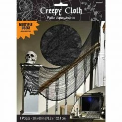 Amscan Halloween Props/Decoration Black Cloth Creepy Bloody Cloth Halloween Decoration Prop