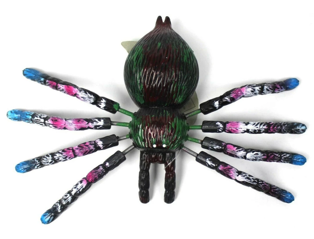JD Party Halloween Props/Decoration Multi Coloured Spider With Spring Legs Halloween Decoration 1 JD Party Halloween Props/Decoration Multi Coloured Spider With Spring Legs Halloween Decoration