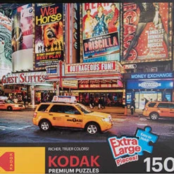 Kmart Kodak Premium 1500 Piece Jigsaw Puzzle Las Vegas Strip Kids 10+ To Adults Game Home & Garden