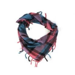 JD Costume Accessories Checkered Square Fitted Tie Bandana Head Wrap Scarf