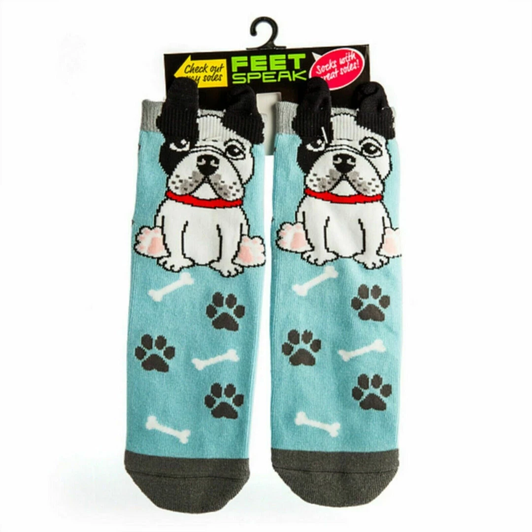 Unbranded Ladies Socks Novelty Funny Cute Pug French Bull Dog Bulldog Puppy Womens Gift Costume Accessories 7 Unbranded Ladies Socks Novelty Funny Cute Pug French Bull Dog Bulldog Puppy Womens Gift Costume Accessories