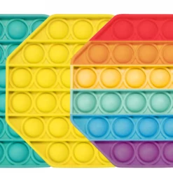 Unbranded Pop Its Octagon Fidget Toy Push Bubble Stress Relief Kids Pop It Tiktok 2021 NEW