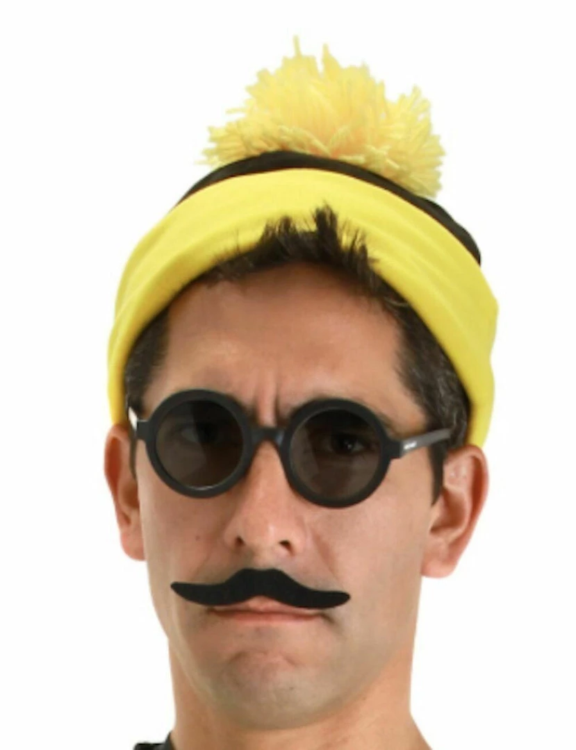 Unbranded Odlaw Yellow Black Wenda Waldo Wally Beanie Hat Glasses Moustache Costume Kit Costume Accessories 1 Unbranded Odlaw Yellow Black Wenda Waldo Wally Beanie Hat Glasses Moustache Costume Kit Costume Accessories