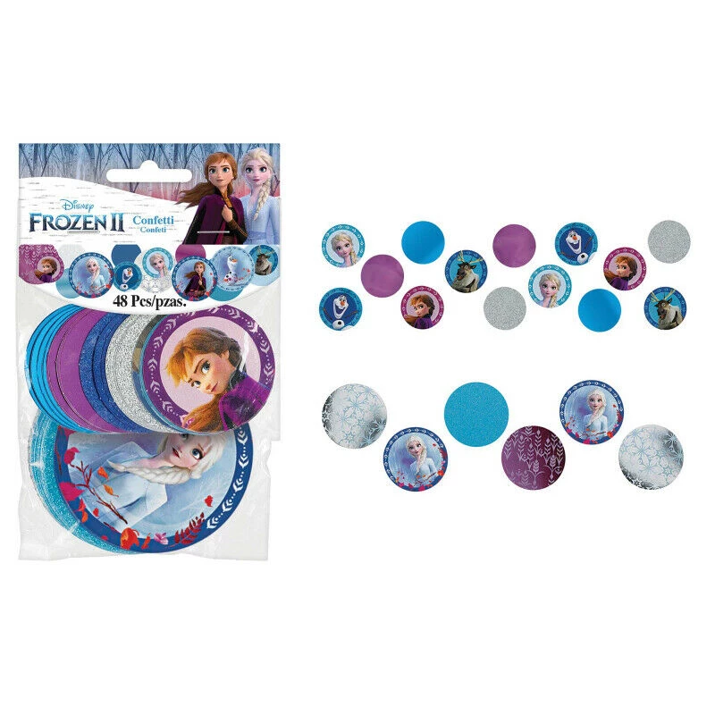 Balloon Agencies Disney Frozen 2 Giant Confetti Circles Party Decoration 1 Balloon Agencies Disney Frozen 2 Giant Confetti Circles Party Decoration