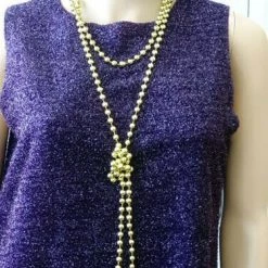 Carnival Great Gatsby Roaring 20s Flapper Beads Long Necklace