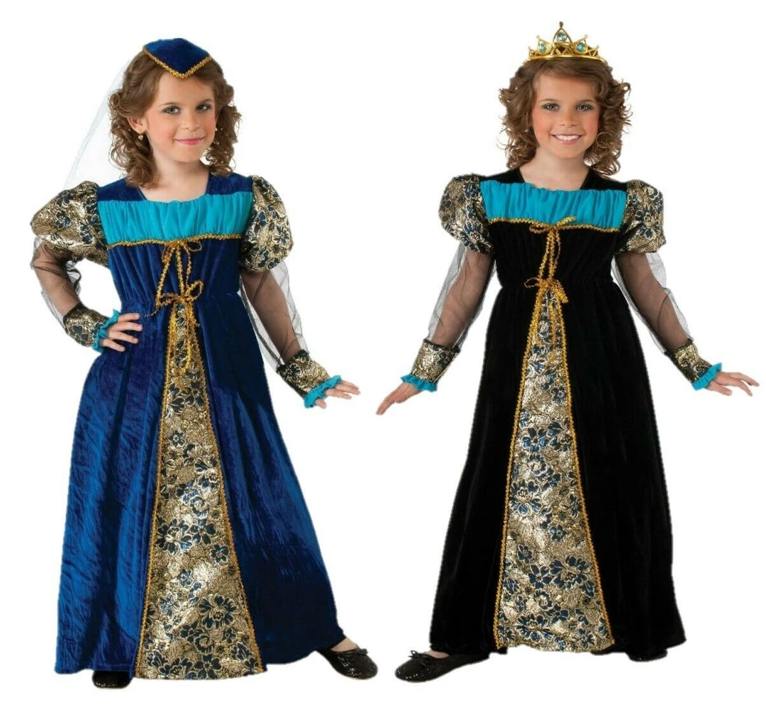 Rubie's Blue Black Camelot Princess Book Week Halloween Girls Costume Costumes 1 Rubie's Blue Black Camelot Princess Book Week Halloween Girls Costume Costumes