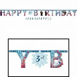Balloon Agencies Disney Frozen 2 Add Age Banner 3.2m Party Supplies