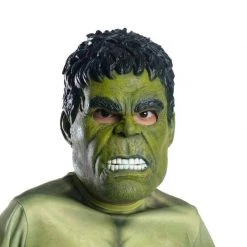 Rubie's The Avengers Hulk Mask Wig Gloves Boys Costume Accessories