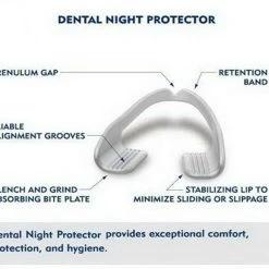 Plackers Grind No More Dental Night Mouth Guard Protector For Bruxism Grind Health & Beauty