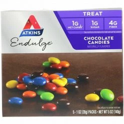 Atkins Diet Endulge Chocolate Candies Healthy Weight Loss Snack 5 X Bars