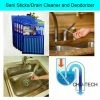Unbranded Home & Garden 12pcs Sani Sticks Kitchen Toilet Bathtub Drain Cleaner Deodorizer