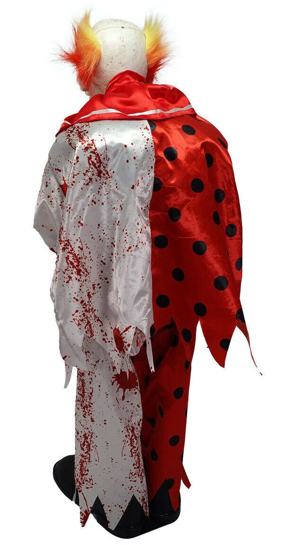 Kmart 95cm Animated Talking Light Up Eyes Pennywise Clown Halloween Prop Halloween Props/Decoration 4 Kmart 95cm Animated Talking Light Up Eyes Pennywise Clown Halloween Prop Halloween Props/Decoration