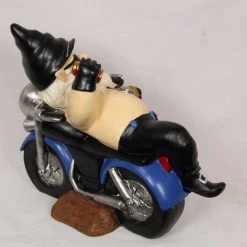 MALMAR Home & Garden 30cm DRUNK GNOME BIKER Bike Garden Outfitted Ornament Figurine Statues Christmas 7 MALMAR Home & Garden 30cm DRUNK GNOME BIKER Bike Garden Outfitted Ornament Figurine Statues Christmas