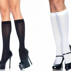 Costume Accessories Leg Avenue Sexy Knee High School Girl Socks Ladies Costume Accessory