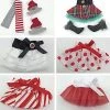 Unbranded Christmas Santa Elf Clothing Clothes Doll Barbie Fits 37cm Tall Elves & Dolls Christmas Decorations