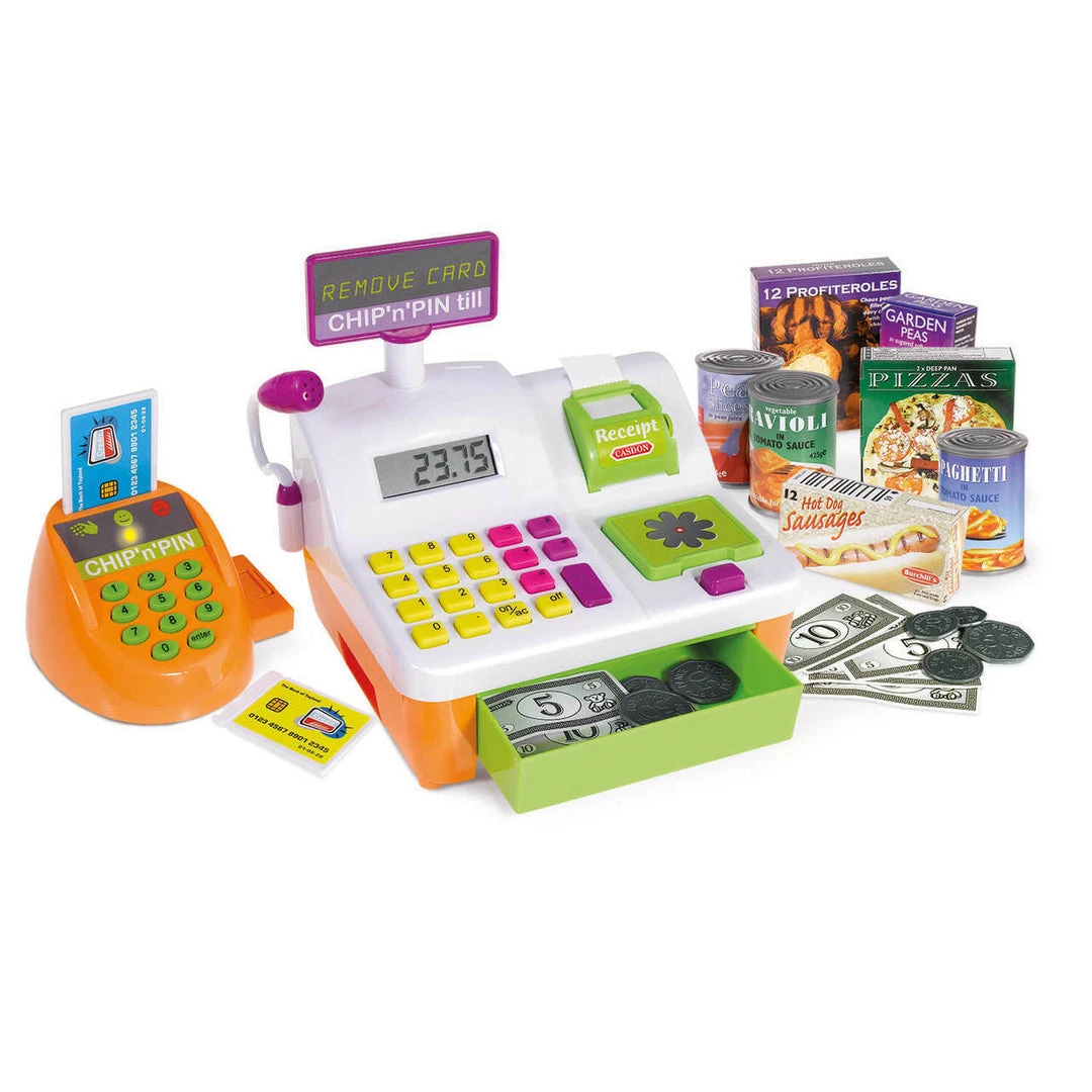 ATD Home & Garden Casdon Chip 'N' Pin Till Little Shopper Pretend Play Toy 3 ATD Home & Garden Casdon Chip 'N' Pin Till Little Shopper Pretend Play Toy