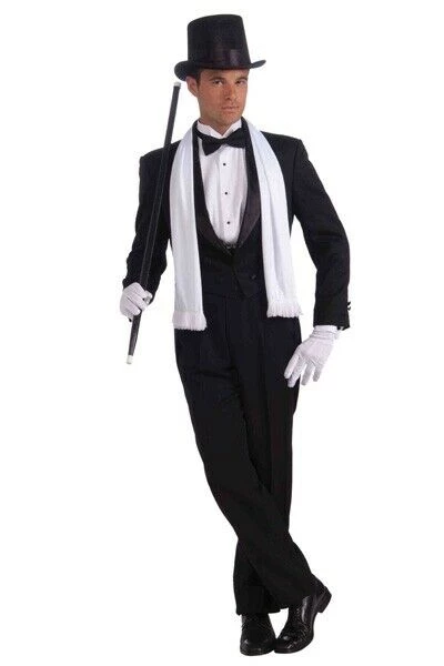 Tomfoolery Vintage Hollywood Star White Satin Scarf Costume Accessory 1 Tomfoolery Vintage Hollywood Star White Satin Scarf Costume Accessory