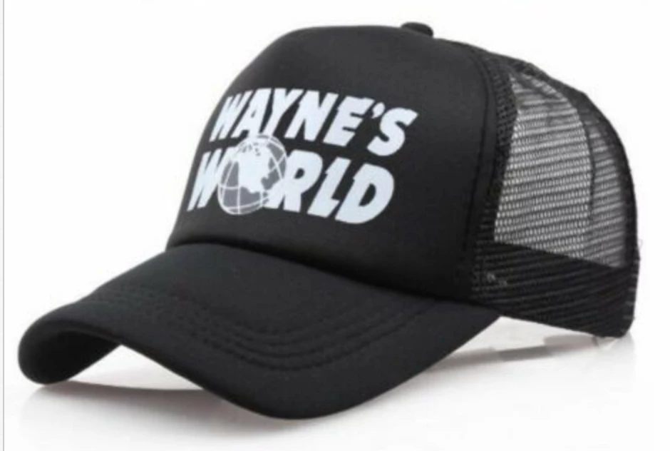 AliExpress Hats & Headpieces WAYNES WORLD Black TRUCKER MESH Cap Movie Costume 90s Party Dress-up Hat 1 AliExpress Hats & Headpieces WAYNES WORLD Black TRUCKER MESH Cap Movie Costume 90s Party Dress-up Hat