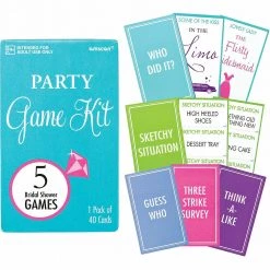 Balloon Agencies Party Supplies Bachelorette Hens Night Bridal Shower Card Party Game Kit