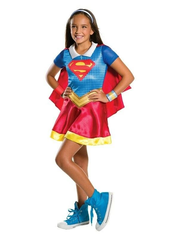 Rubie's DC Superhero Supergirl Girls Costume 1 Rubie's DC Superhero Supergirl Girls Costume