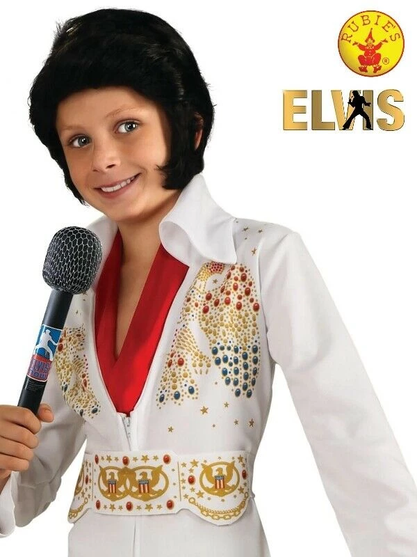 Rubies/Smiffys/Dr.Toms Elvis Presley Microphone Scarf Shades Headpiece Wig Mens Costume Accessory 11 Rubies/Smiffys/Dr.Toms Elvis Presley Microphone Scarf Shades Headpiece Wig Mens Costume Accessory