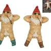 MALMAR 27cm Nudie Sun-baking Gnome Statue Figurine Sculpture Garden Ornament Gift