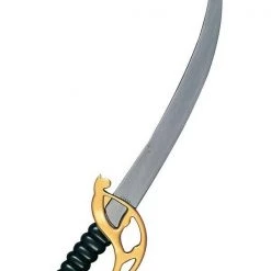 Rubie's Black Captain Bones Pirate Book Week Halloween Boys Costumes Sword