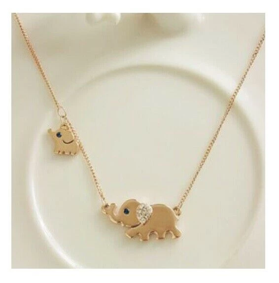 AliExpress Fashion Jewelry Elephant Family Charming Crystal Chain Ladies Necklace 3 AliExpress Fashion Jewelry Elephant Family Charming Crystal Chain Ladies Necklace