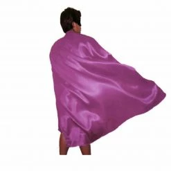 JD Costume Accessories 120cm Long Superhero Cape Sports Day Many Colours Adult Mens Ladies Cape Costume