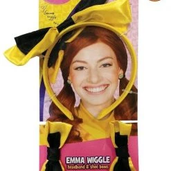 Rubie's Emma Yellow The Wiggles Girls Top Skirt Bow And Belt Costume