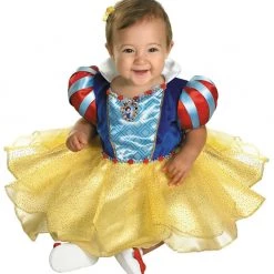 Morris Costumes Gold Sparkle Snow White Infant Size 12-18mos Girls Costume