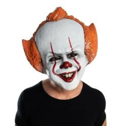 Rubie's Pennywise IT Vinyl Vacuform Moulded Mask Mens Costume Accessory