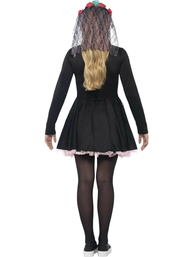 Smiffys Day Of The Dead Sugar Skull Sweetie Halloween Ladies Costume Halloween Costumes 3 Smiffys Day Of The Dead Sugar Skull Sweetie Halloween Ladies Costume Halloween Costumes