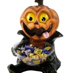 Rubies Pumpkin Lollie Snack Candy Bowl Halloween Party Tableware