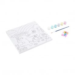 Kmart Home & Garden Easter Wooden Canvas Set Arts & Crafts Kids Play Paint Set