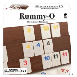 ABT Deluxe Rummy-O Fast Paced And Enduring Family Board Game