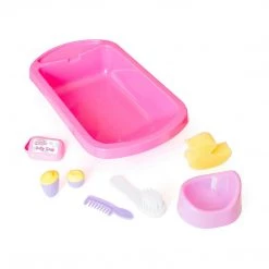 ATD Brand New Casdon Baby Huggles Doll Bath And Potty Set Pretend Play Toy Home & Garden