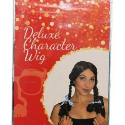 Sweidas Oktoberfest Beer Maiden Blue Size Large Ladies Costume And Country Plaits Wig