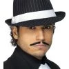 Smiffys Costume Accessories Fedora Gangster 1920s Trilby Hat Mens Costume Accessory